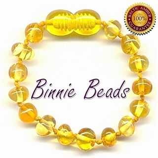 Adult Baltic Amber Bracelet - Honey