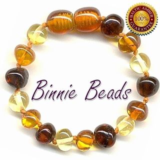 Adult Baltic Amber Bracelet - Mix