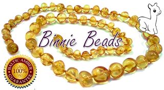 Amber Teething Necklace - Honey