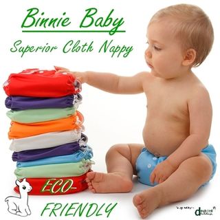 Binnie Baby Superior Eco-Friendly Cloth Nappies