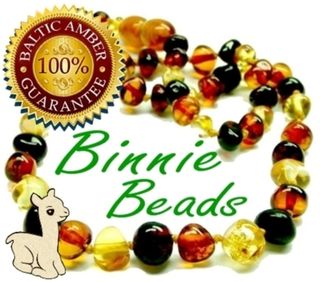 Amber Teething Beads | Naturally for Babies