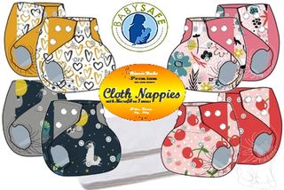 ********* COMING SOON ********  Binnie Baby Premium Eco-Friendly Cloth Nappy Twin pack