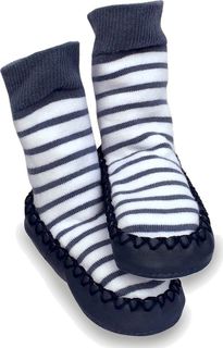 Nautical Stripe Designer Mocc Ons