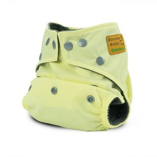 Binnie Baby Bamboo Charcoal Nappy - Yellow