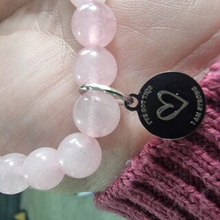 Rose Quartz bracelet for adults
