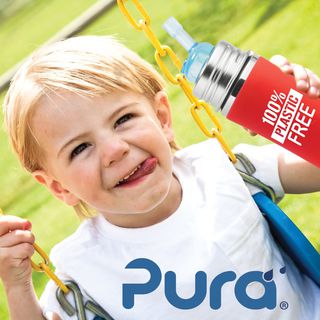 Pura Kiki® 260ml Insulated Straw Stainless Bottle