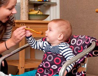 Baby Feeding Time, Totseat, Washable Travel Highchair