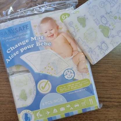 Disposable Baby Change Mat (6 pack)
