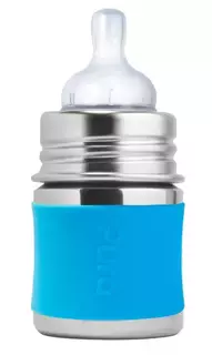 Pura Kiki® 150ml Infant Bottle - Aqua sleeve