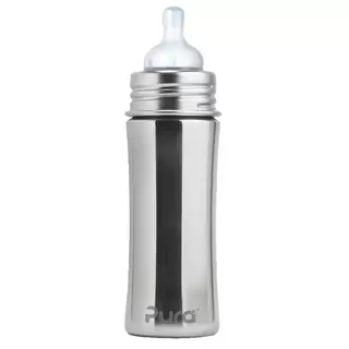 Pura Kiki® 325ml INFANT Stainless Bottle - Natural