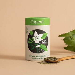 Oku loose leaf tea tube - Digest (30g)