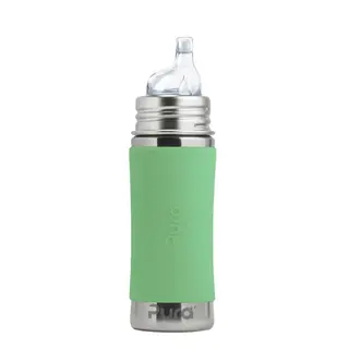 Pura Kiki 325ml Toddler Sippy Bottle - Moss