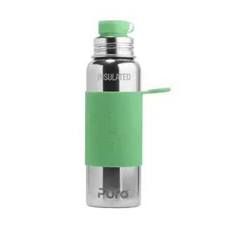 Pura Big Mouth® Sport 650 Insulated Stainless Steel Bottle - Moss