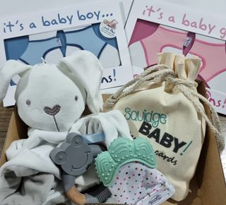 Newborn gift box - White Bunny